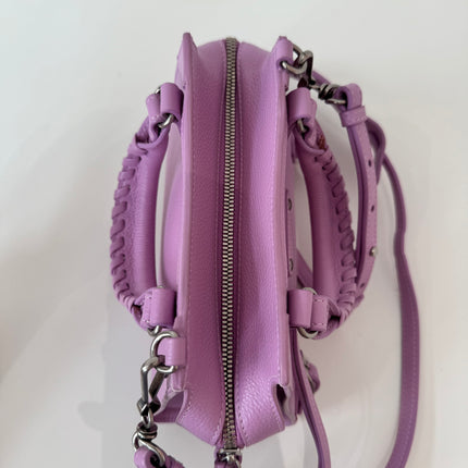 Sac Balenciaga mini neo City lilas