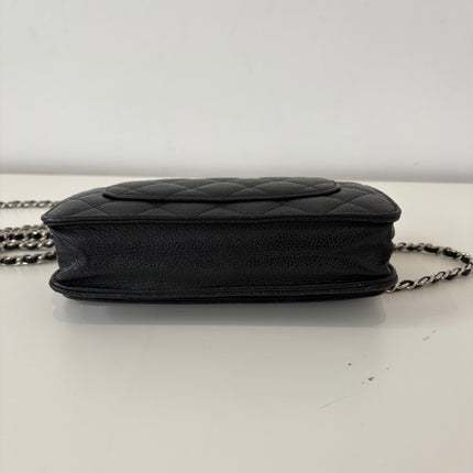Sac Chanel Wallet on Chain noir