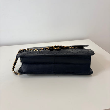 Sac Chanel Épaule Classique Bleu Nuit