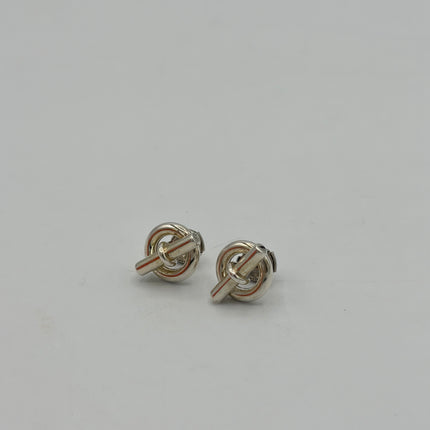 Boucles d’oreilles Hermès Mini chaîne d’ancre MM