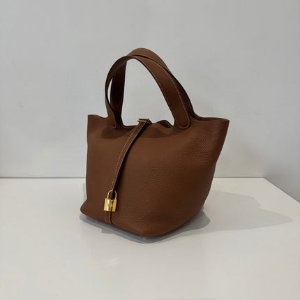 Sac Hermès Picotin 22 Gold