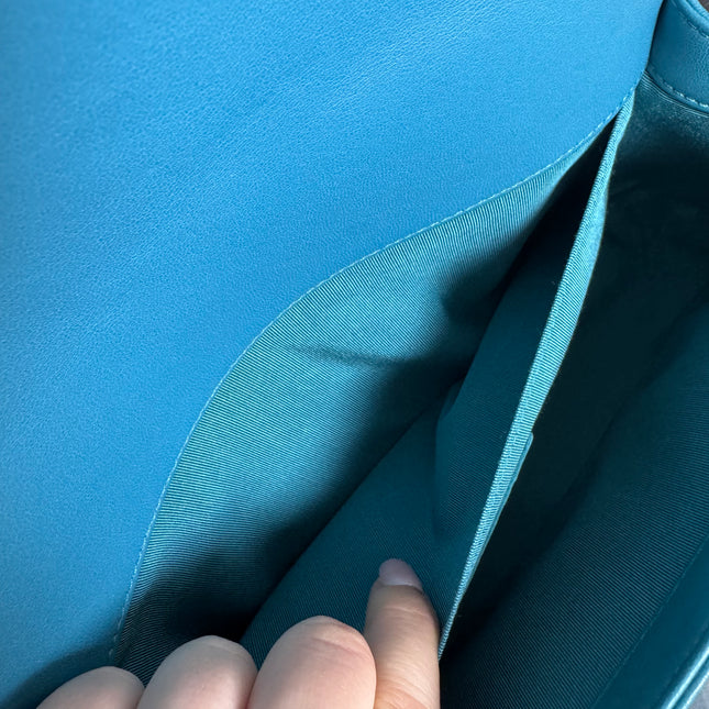 Sac Chanel Boy Medium Bleu