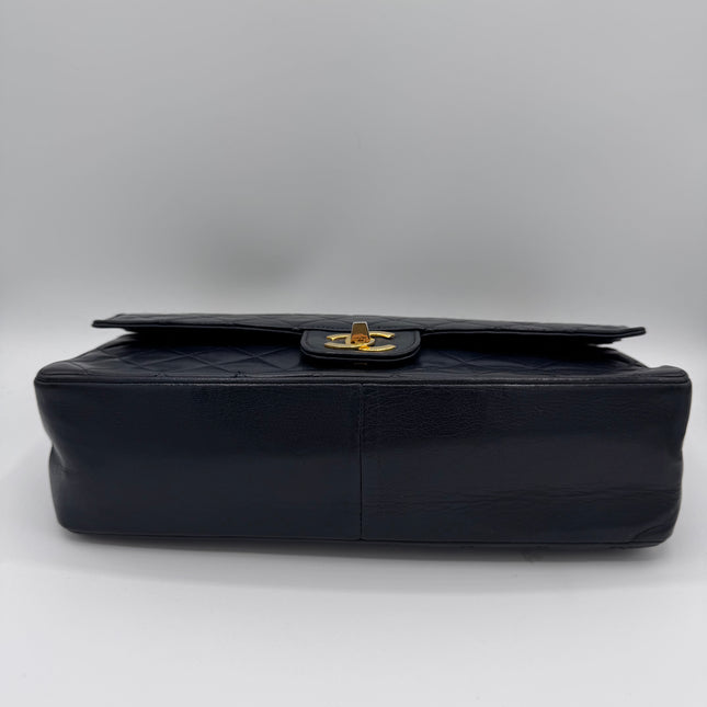 Sac Chanel Vintage Timeless Marine