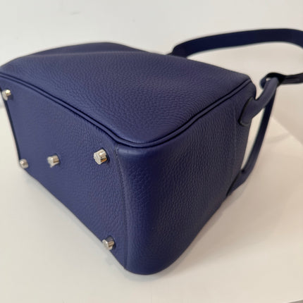 Sac Hermès Lindy 26 marine