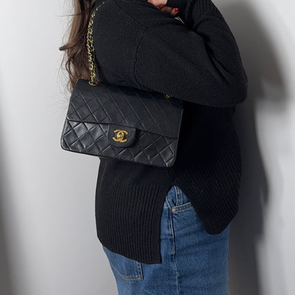 Sac Chanel Timeless 23 cm Noir