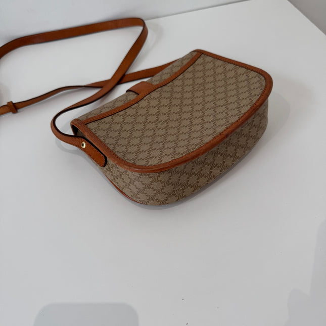 Sac Celine Macadam Beige