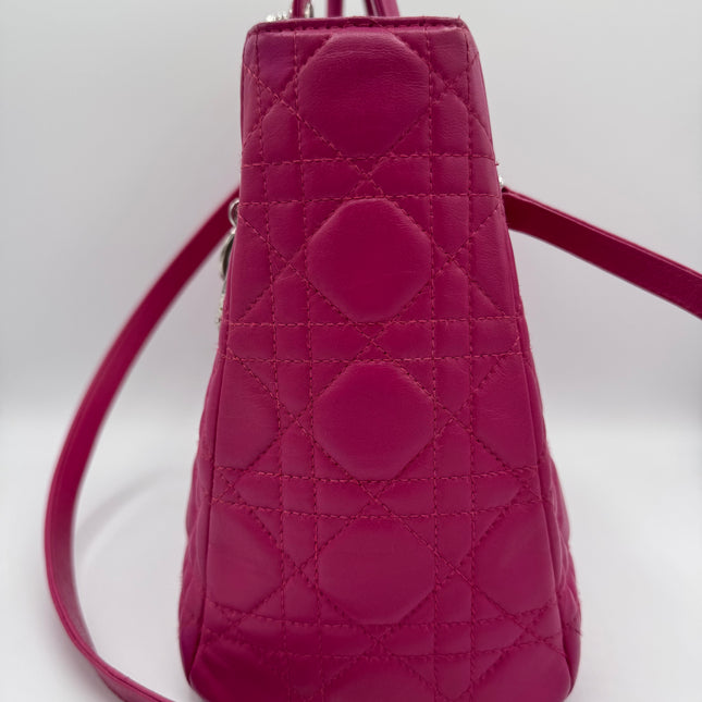 Sac Dior Lady Dior Medium Rose