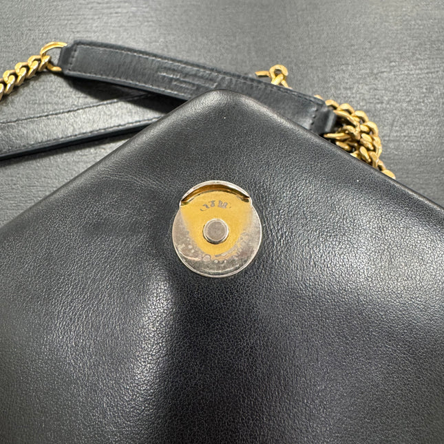 Sac Loulou Small Noir Saint Laurent