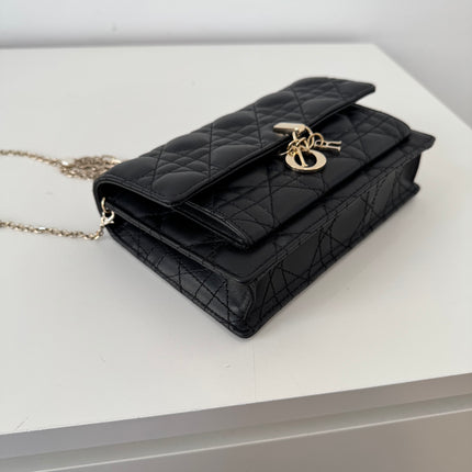 Sac Dior Pochette à chaîne Daily my Dior noir