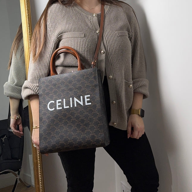Cabas vertical Céline grand modèle
