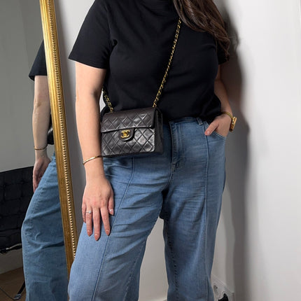 Sac Chanel Mini Square Timeless Noir