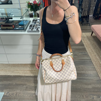 Louis Vuitton Speedy 30 Damier Azur