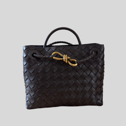 Sac Andiamo Petit Bottega Veneta Marron Fondant