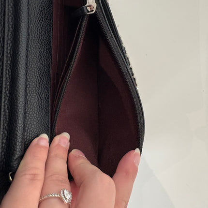 Sac Chanel Wallet on Chain noir