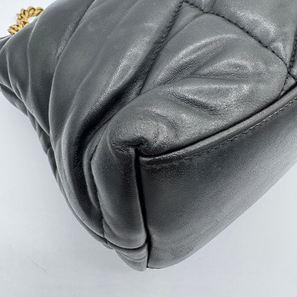 Sac Saint Laurent Puffer Small Noir