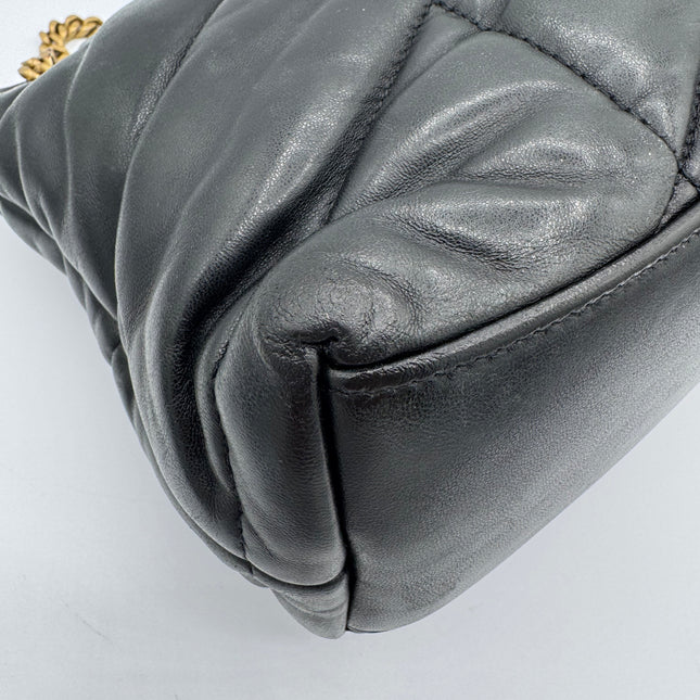 Sac Saint Laurent Puffer Small Noir