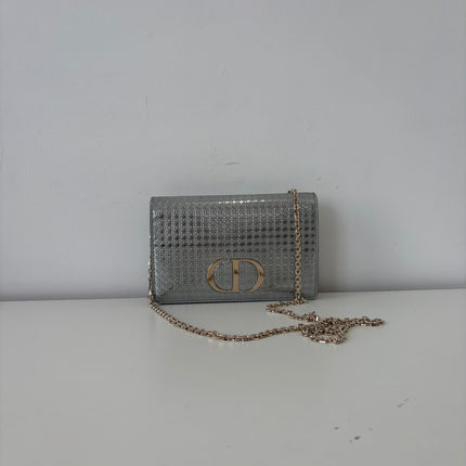 Sac Dior 30 Montaigne argenté