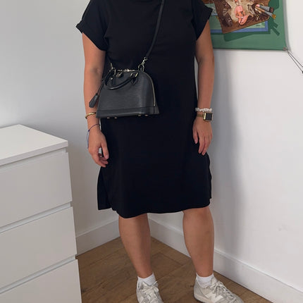 Sac Louis Vuitton BB Alma Cuir Épi Noir
