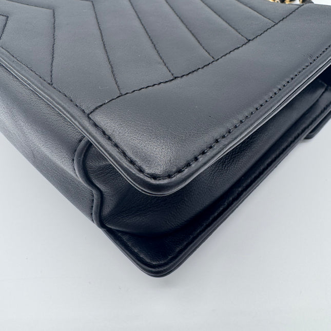 Sac Chanel Chevrons Noir