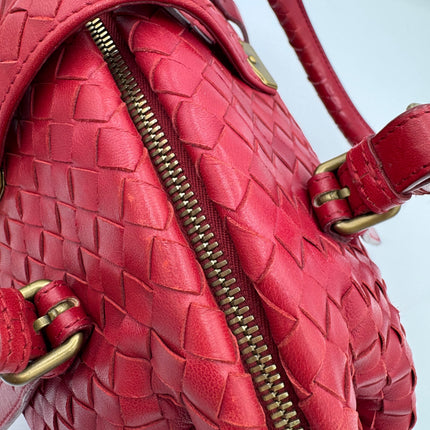 Sac Bottega Veneta Vintage Rouge