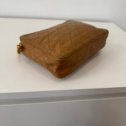 Sac Chanel Caméra Caramel bandoulière