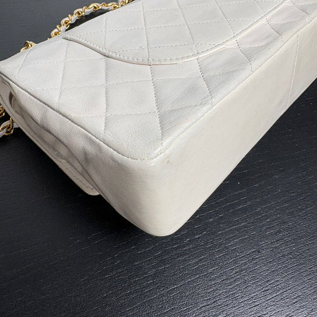 Sac Chanel Timeless Blanc cassé 25 cm