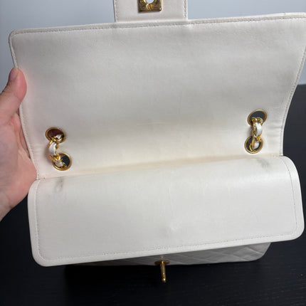 Sac Chanel Timeless Blanc cassé 25 cm