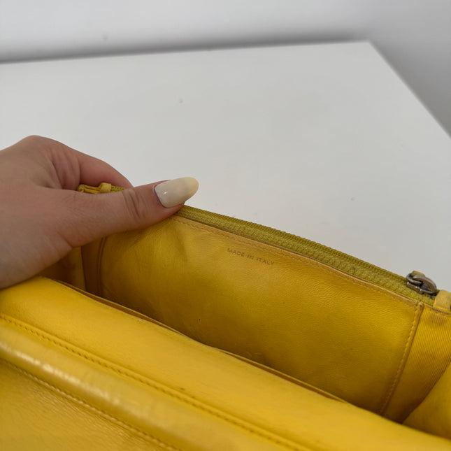 Sac Chanel Wallet on Chain Jaune