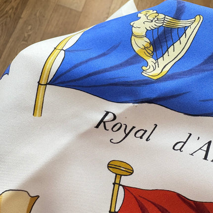 Carré Hermes 90cm « Pavois »