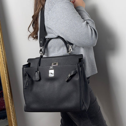 Sac Kelly 35 Hermès Noir