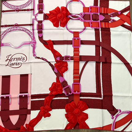 Carré Hermès Grand manège détails