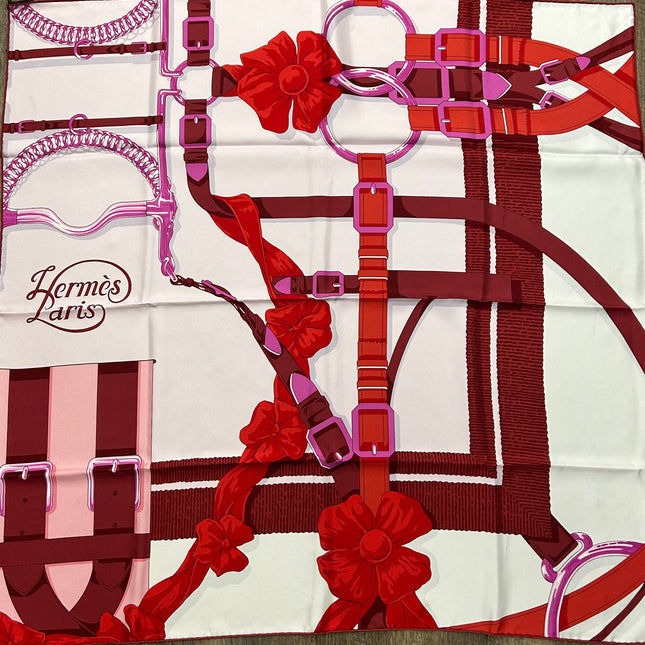 Carré Hermès Grand manège détails