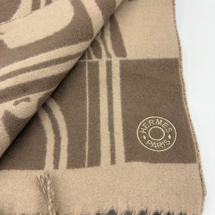 Écharpe Hermès 100% cachemire