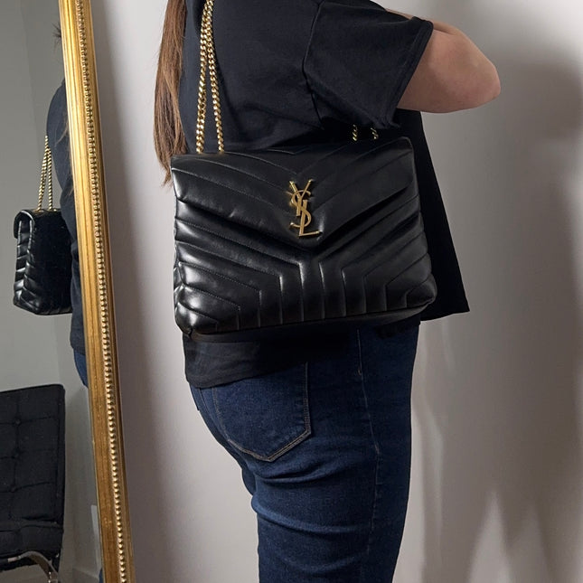Sac Saint Laurent Loulou Medium Noir