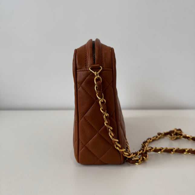Sac Chanel Caméra caramel