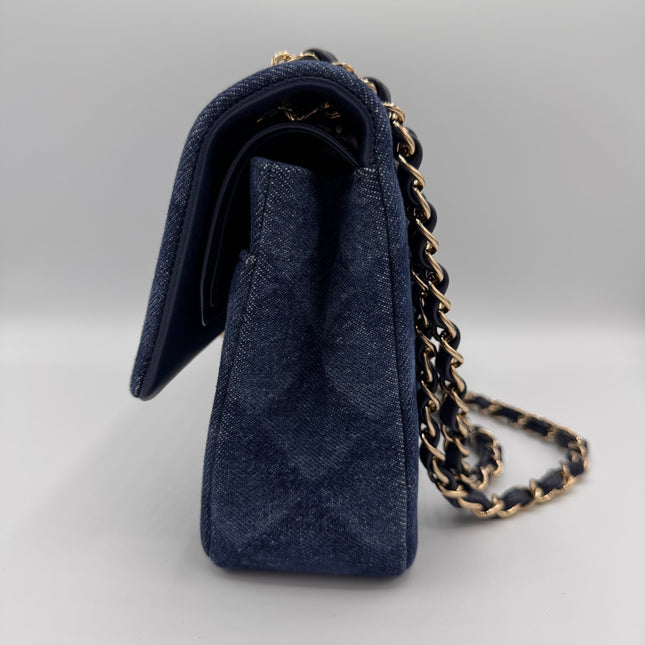 Sac Timeless Chanel Bleu Jean