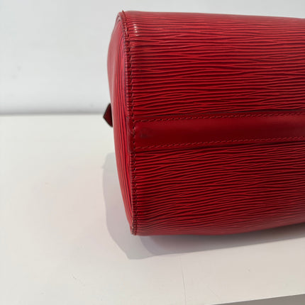 Sac Louis Vuitton Speedy 25 Épi Rouge