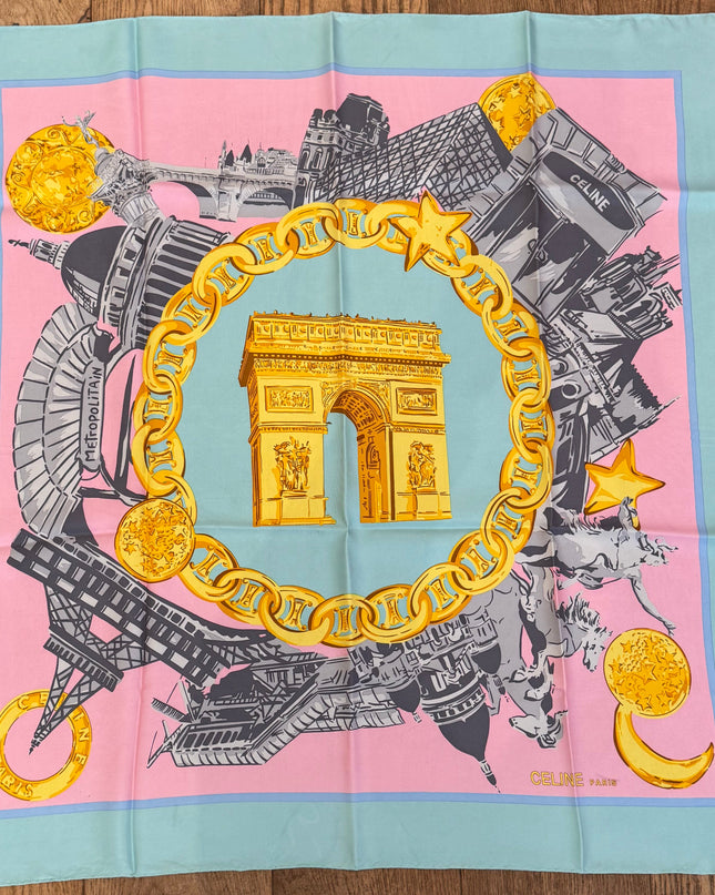 Carré Celine Métropolitain 90cm