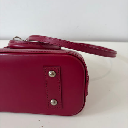 Sac Louis Vuitton BB Alma Cuir Épi Framboise