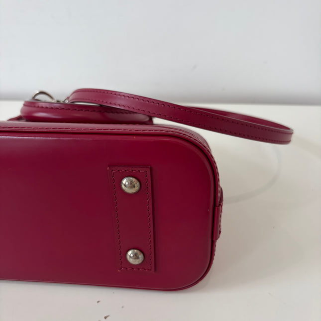 Sac Louis Vuitton BB Alma Cuir Épi Framboise