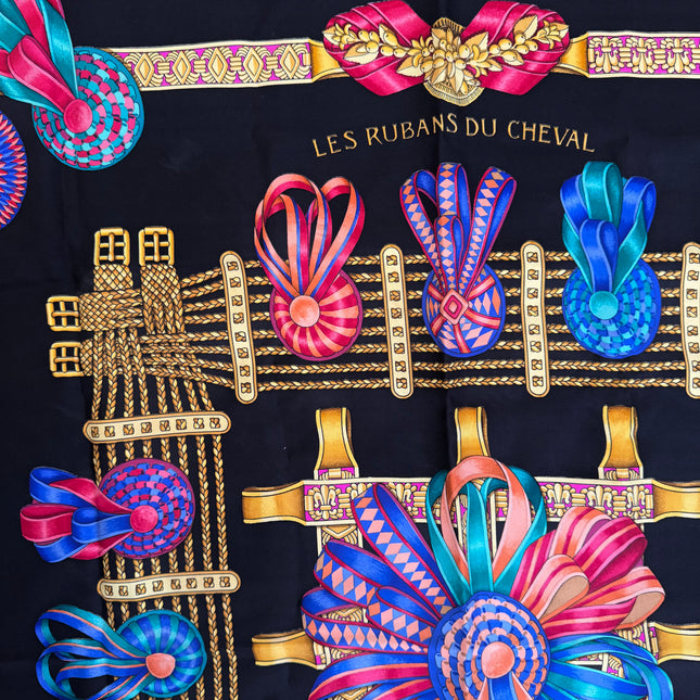Carré Hermès Les rubans du cheval