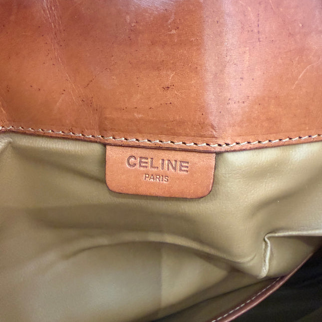 Pochette Celine Beige Macadam