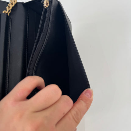 Sac Chanel Wallet on Chain Boy Noir
