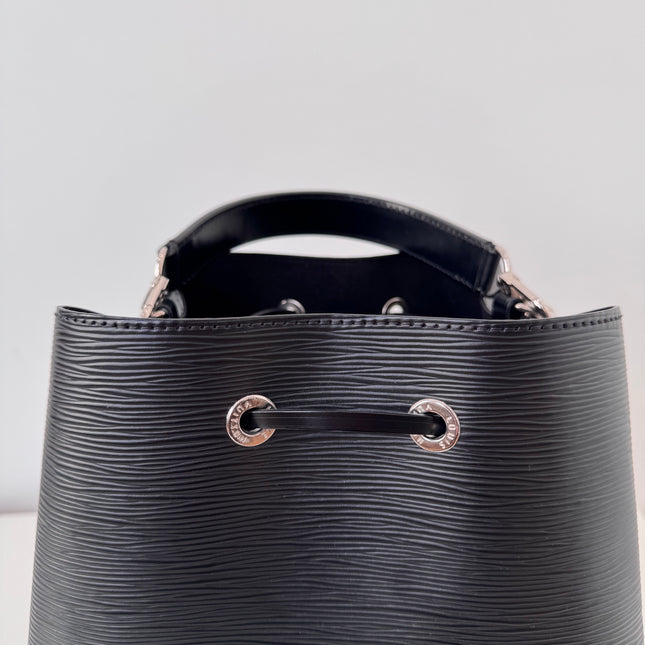 Sac Louis Vuitton Neo Noé Cuir Épi Noir