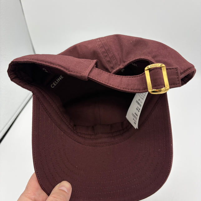 Casquette Céline bordeaux Taille M