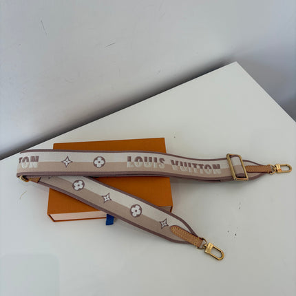 Bandoulière Louis Vuitton beige monogram