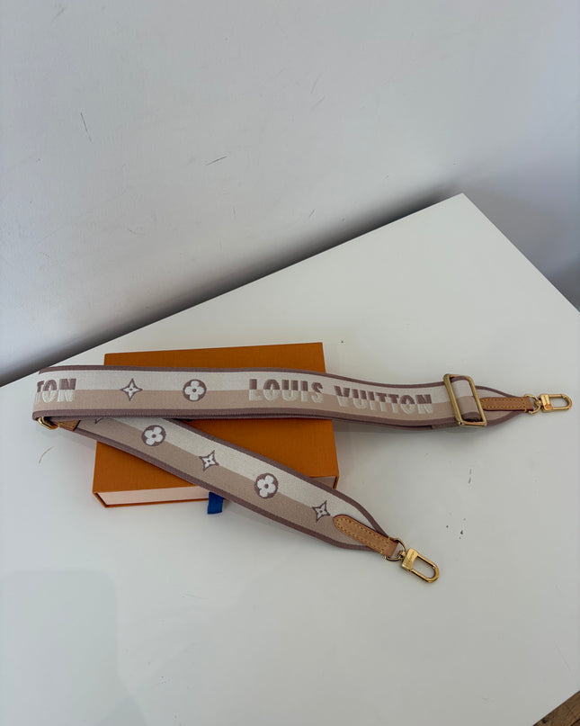 Bandoulière Louis Vuitton beige monogram