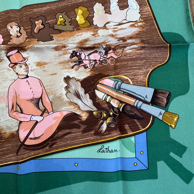 Carré de soie Hermès Mémoire d’Hermès 90cm