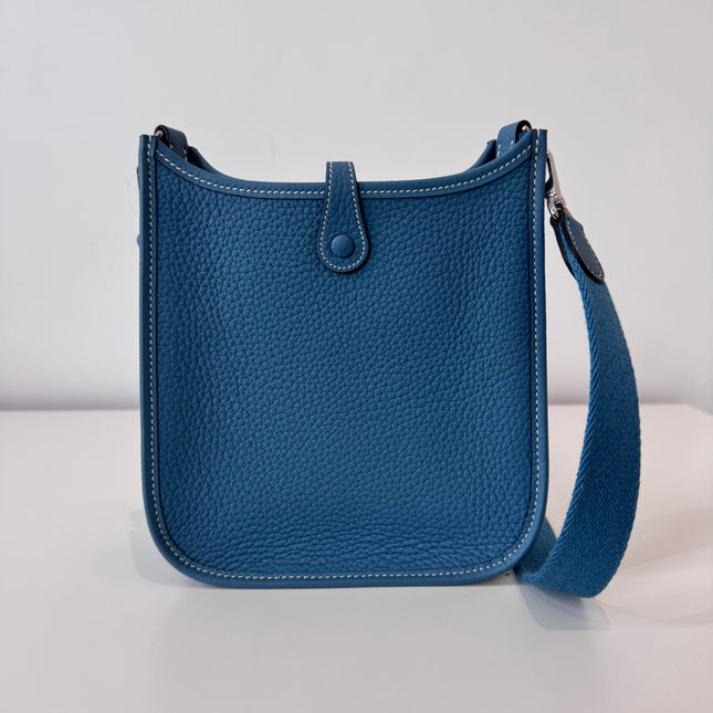 Sac Hermès Evelyne 16 Bleu Jean
