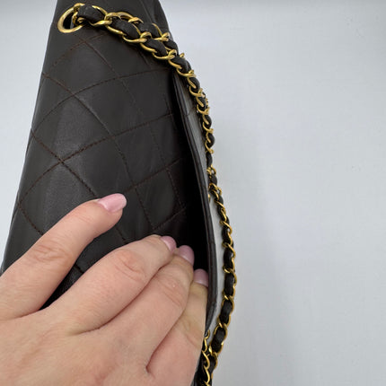 Sac Chanel Timeless Vintage Chocolat